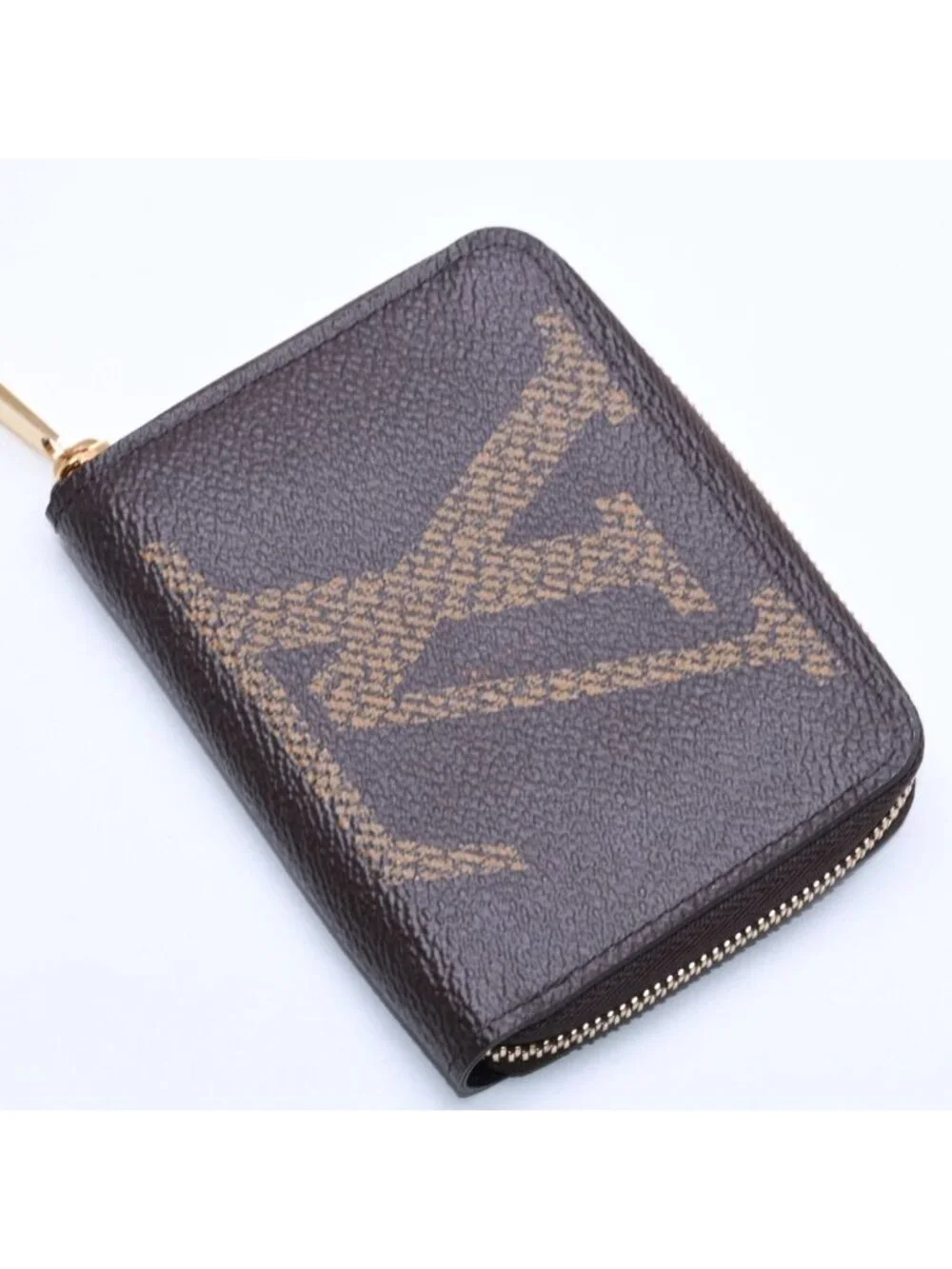 Louis Vuitton Zippy Coin Purse Monogram Giant Brown